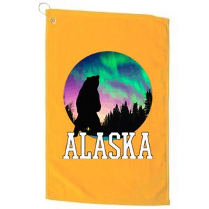 Alaska Nothern Lights Viewing Vacation Platinum Collection Golf Towel