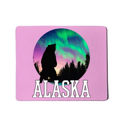 Alaska Nothern Lights Viewing Vacation Mousepad