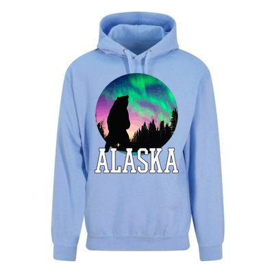 Alaska Nothern Lights Viewing Vacation Unisex Surf Hoodie