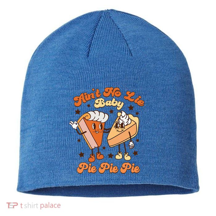 AinT No Lie Baby Pie Pie Pie Thanksgiving Pumpkin Pie Sustainable Beanie