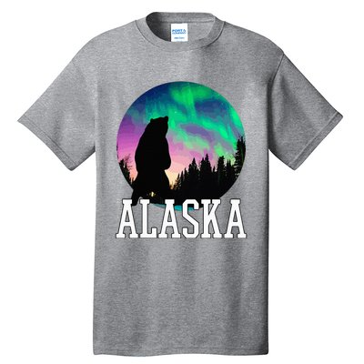 Alaska Nothern Lights Viewing Vacation Tall T-Shirt