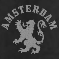 Amsterdam Netherlands Lion Dutch Holland Vintage Amsterdam Beanie