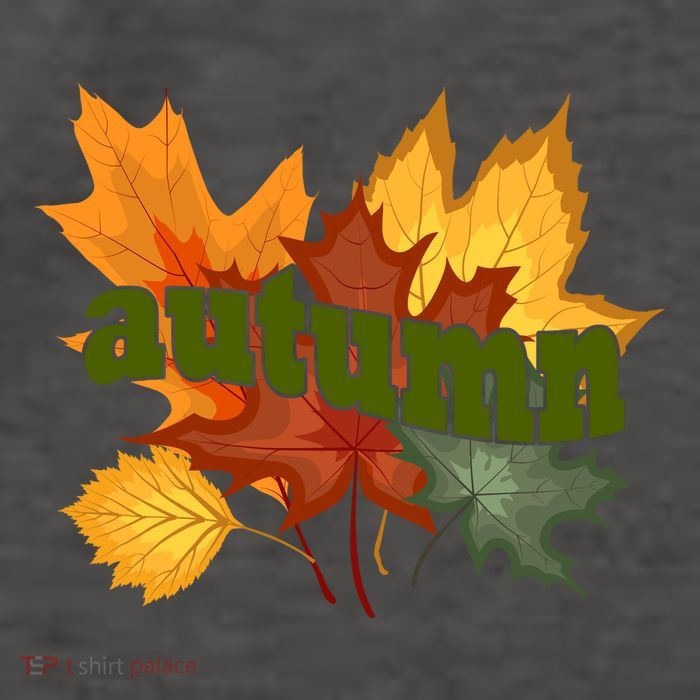 Autumn Nature Leaves Vector Backpack