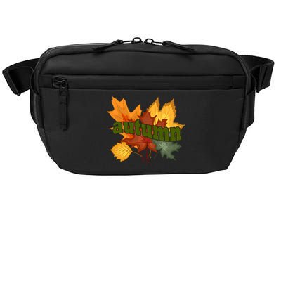 Autumn Nature Leaves Crossbody Pack