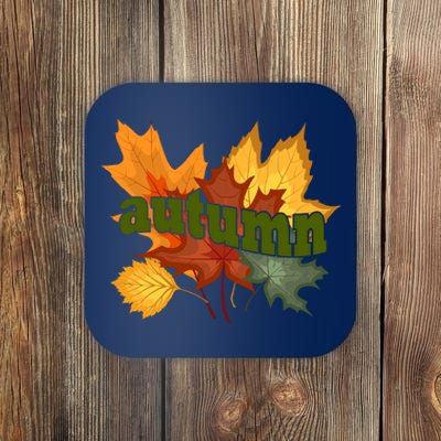 Autumn Nature Leaves Coaster