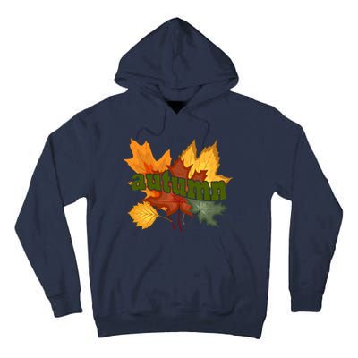 Autumn Nature Leaves Tall Hoodie