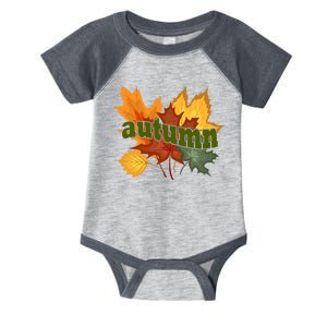 Autumn Nature Leaves Infant Baby Jersey Bodysuit