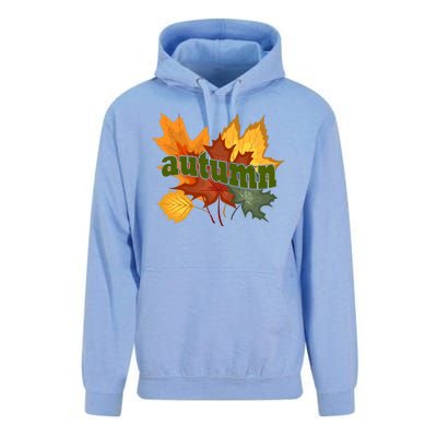 Autumn Nature Leaves Unisex Surf Hoodie