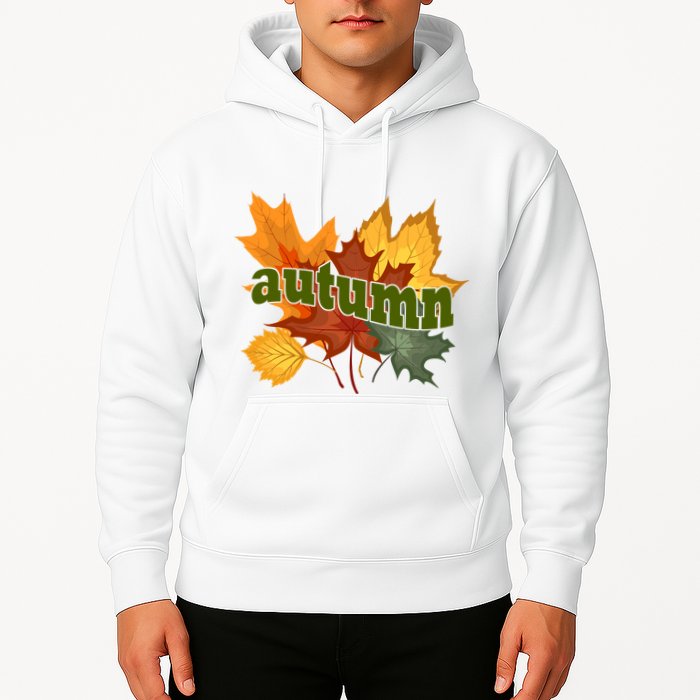 Autumn Nature Leaves Hoodie