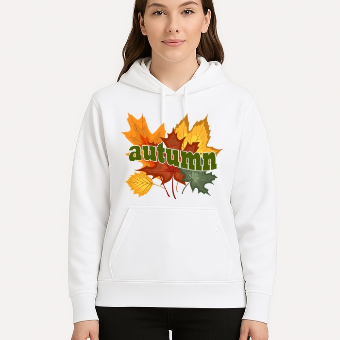 Autumn Nature Leaves Hoodie