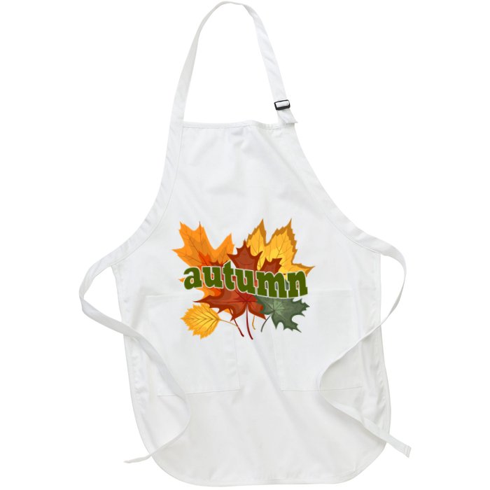 Autumn Nature Leaves Apron