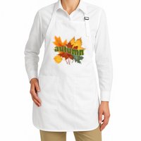 Autumn Nature Leaves Apron