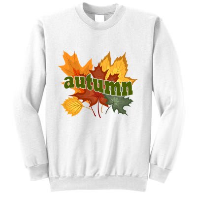 Autumn Nature Leaves Sweatshirt