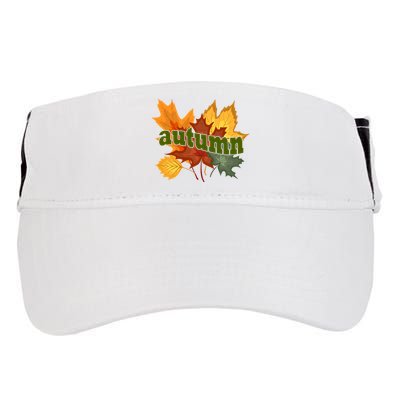 Autumn Nature Leaves Adult Drive Performance Visor