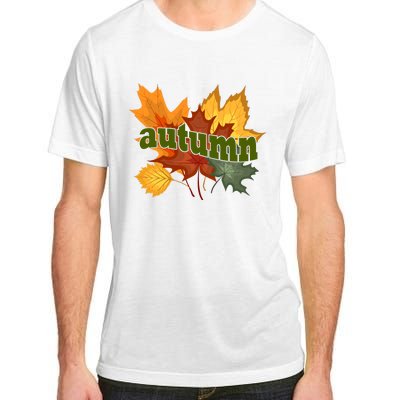 Autumn Nature Leaves Adult ChromaSoft Performance T-Shirt