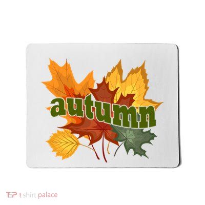 Autumn Nature Leaves Mousepad