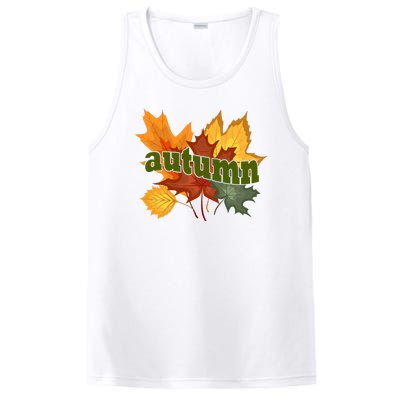 Autumn Nature Leaves PosiCharge Competitor Tank