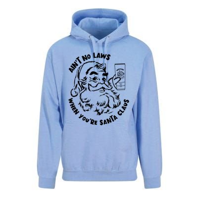 AinT No Laws When YouRe Santa Claus Holiday Ing Gift Unisex Surf Hoodie