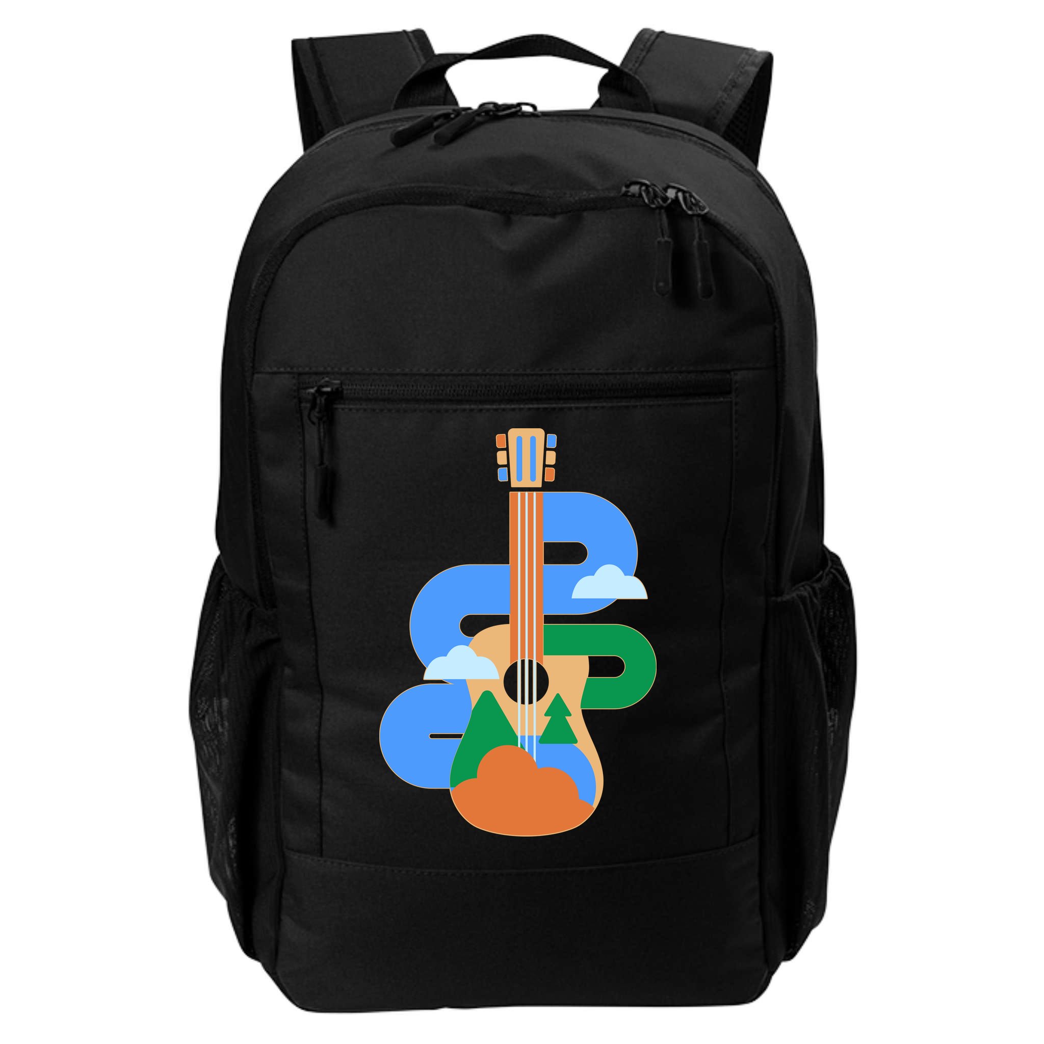 Abstract Nature Lover Guitar Backpack