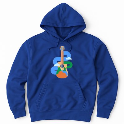 Abstract Nature Lover Guitar Hoodie