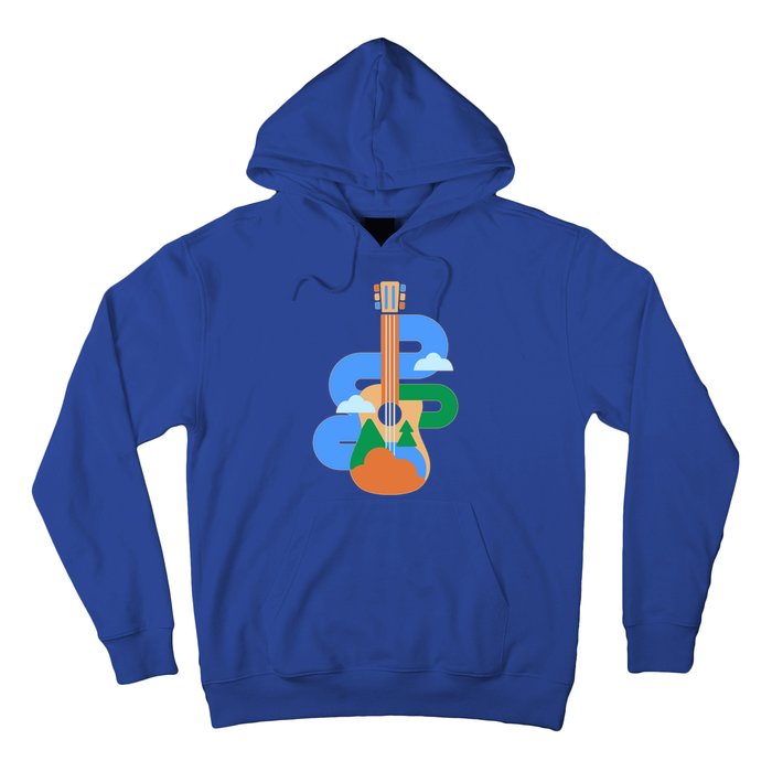 Abstract Nature Lover Guitar Hoodie