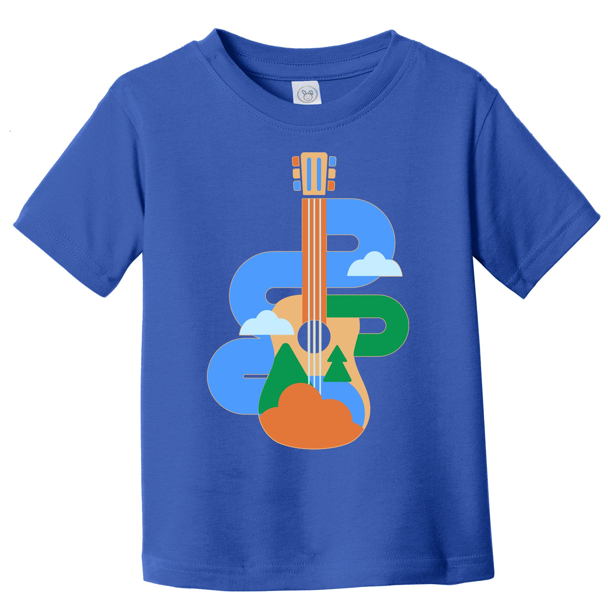 Abstract Nature Lover Guitar Toddler T-Shirt
