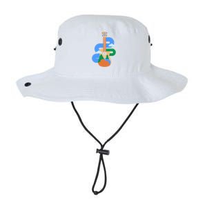 Abstract Nature Lover Guitar Legacy Cool Fit Booney Bucket Hat