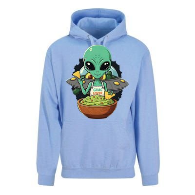 Alien Nation Loves Guacamole Ufo Alien Invasion Guac Lover Unisex Surf Hoodie