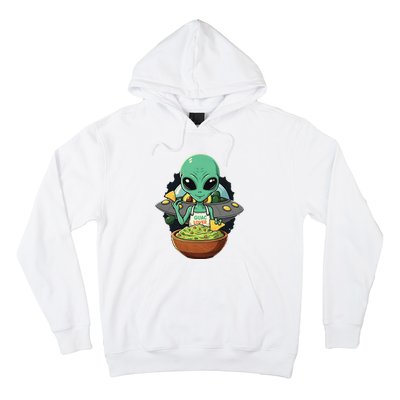 Alien Nation Loves Guacamole Ufo Alien Invasion Guac Lover Hoodie