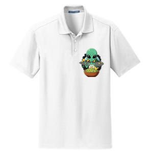 Alien Nation Loves Guacamole Ufo Alien Invasion Guac Lover Dry Zone Grid Polo