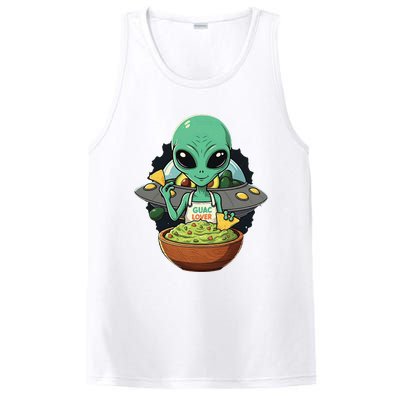 Alien Nation Loves Guacamole Ufo Alien Invasion Guac Lover PosiCharge Competitor Tank