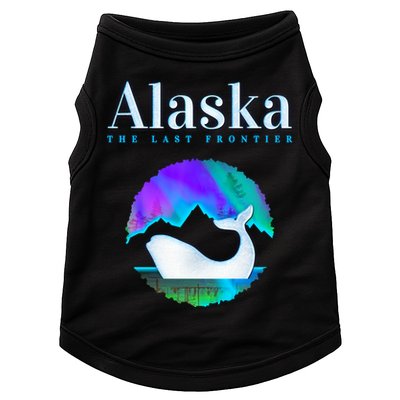 Alaska Northern Lights Orca Whale With Aurora Borealis Meaningful Gift Doggie Tank