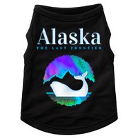 Alaska Northern Lights Orca Whale With Aurora Borealis Meaningful Gift Doggie Tank