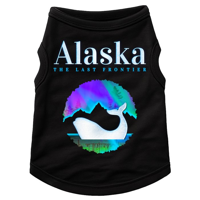 Alaska Northern Lights Orca Whale With Aurora Borealis Meaningful Gift Doggie Tank