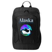 Alaska Northern Lights Orca Whale With Aurora Borealis Meaningful Gift City Backpack