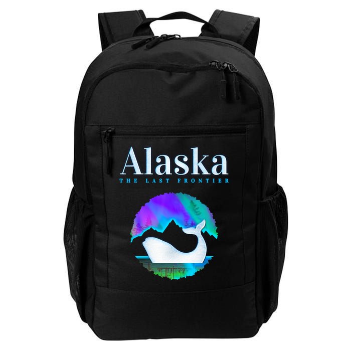 Alaska Northern Lights Orca Whale With Aurora Borealis Meaningful Gift Backpack