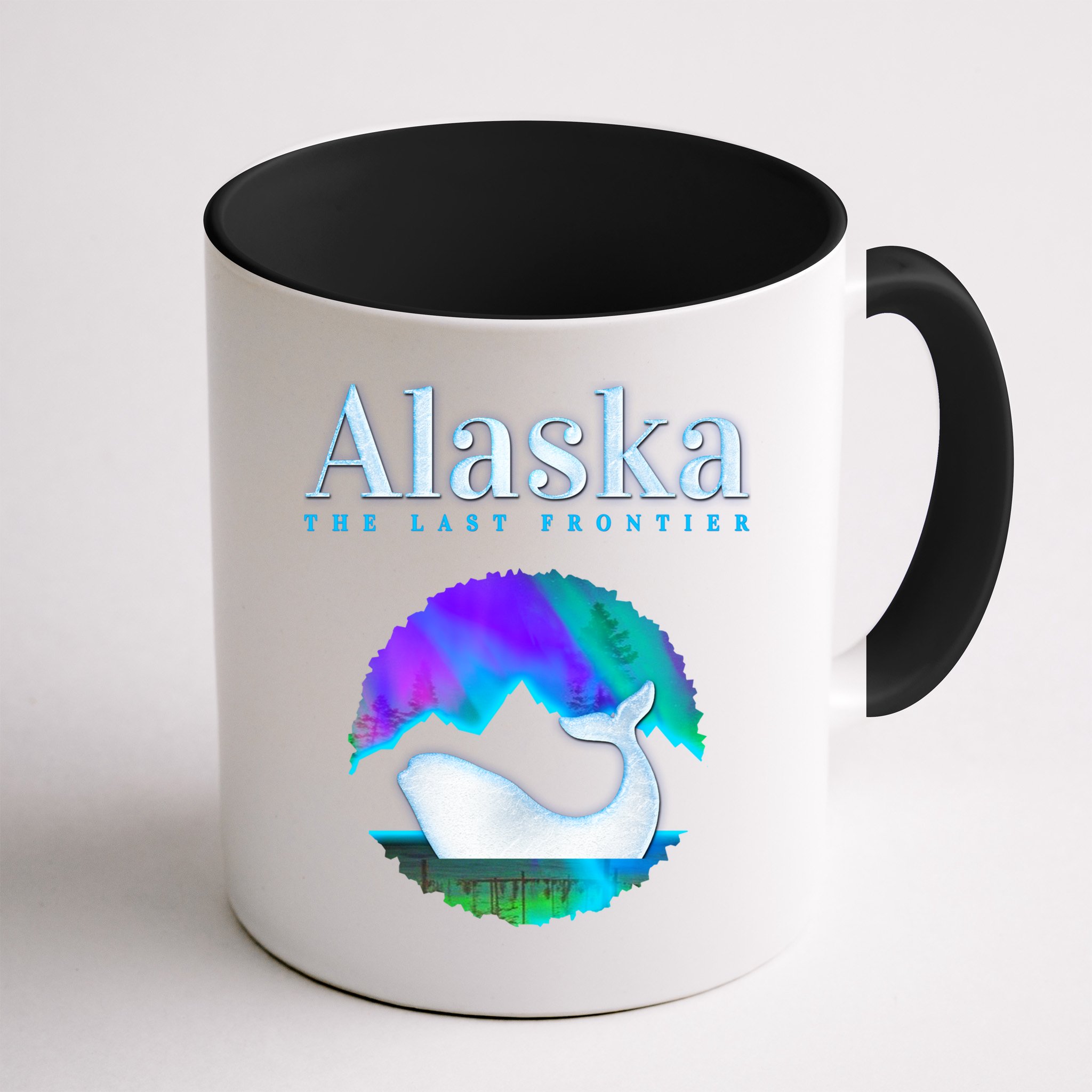 Alaska Northern Lights Orca Whale With Aurora Borealis Meaningful Gift Mug