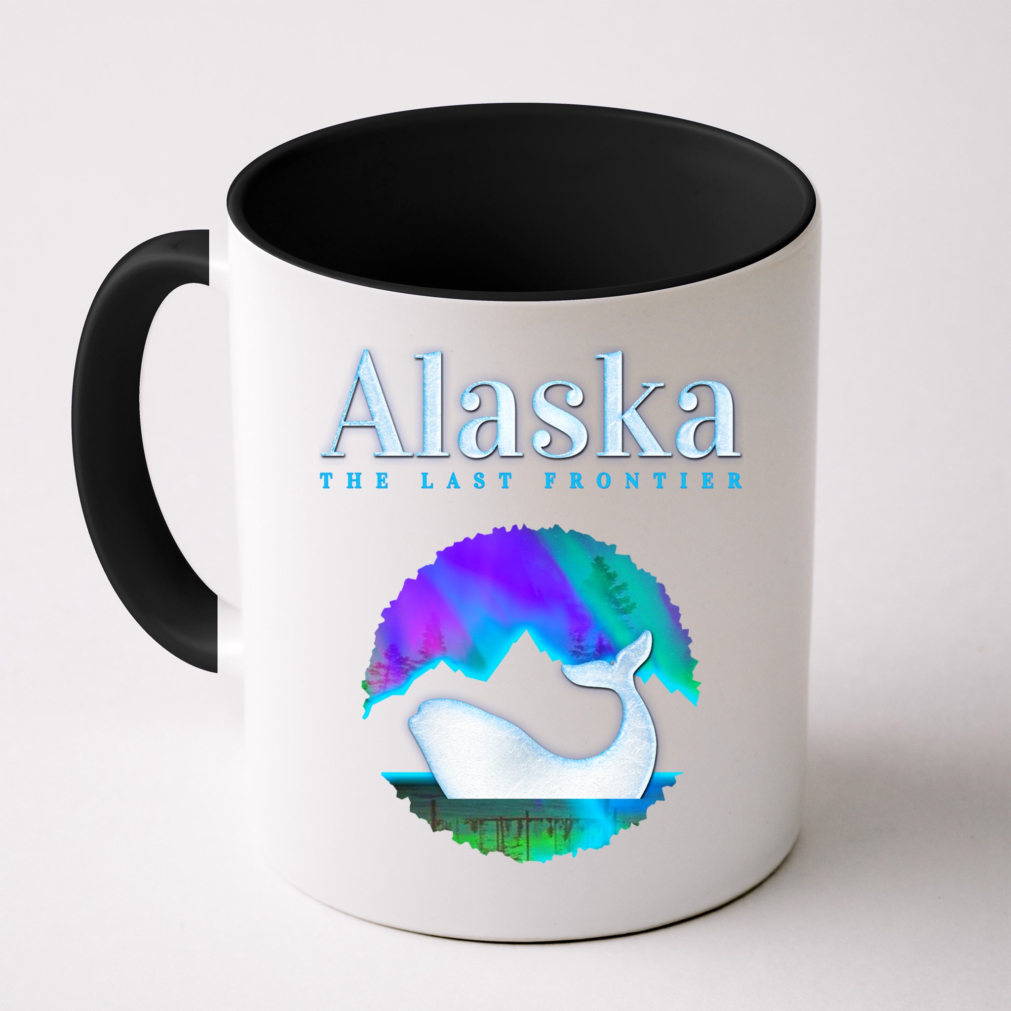 Alaska Northern Lights Orca Whale With Aurora Borealis Meaningful Gift Mug
