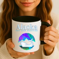 Alaska Northern Lights Orca Whale With Aurora Borealis Meaningful Gift Mug