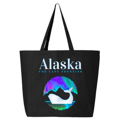 Alaska Northern Lights Orca Whale With Aurora Borealis Meaningful Gift 25L Jumbo Tote