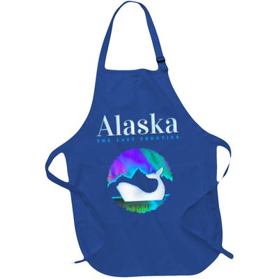 Alaska Northern Lights Orca Whale With Aurora Borealis Meaningful Gift Apron