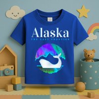 Alaska Northern Lights Orca Whale With Aurora Borealis Meaningful Gift Toddler T-Shirt