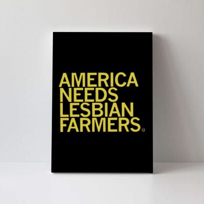 America Needs Lesbian Farmers Canvas