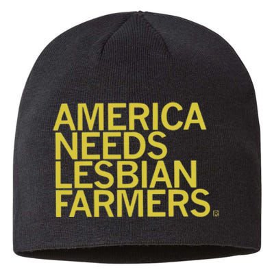 America Needs Lesbian Farmers Sustainable Beanie