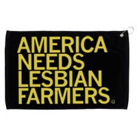 America Needs Lesbian Farmers Grommeted Golf Towel