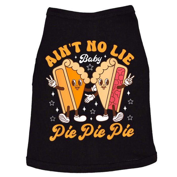 AintS No Lie Baby Pie Thanksgiving Funny Pie Pumpkin Fall Doggie Tank