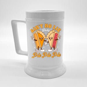 AintS No Lie Baby Pie Thanksgiving Funny Pie Pumpkin Fall Beer Stein