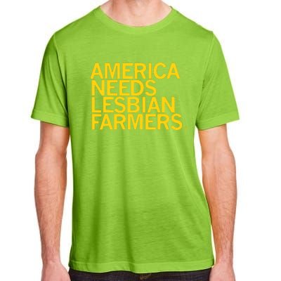 America Needs Lesbian Farmers Adult ChromaSoft Performance T-Shirt