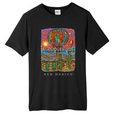 Albuquerque New Mexico Nm Desert Oasis Sd528 Tall Fusion ChromaSoft Performance T-Shirt