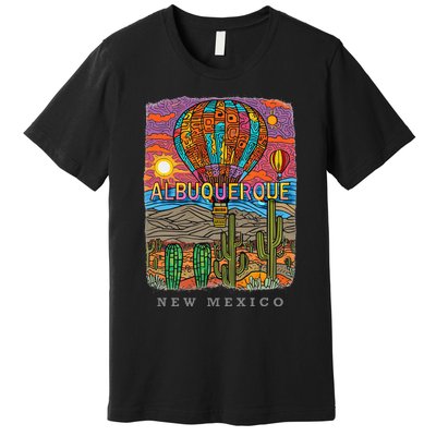 Albuquerque New Mexico Nm Desert Oasis Sd528 Premium T-Shirt